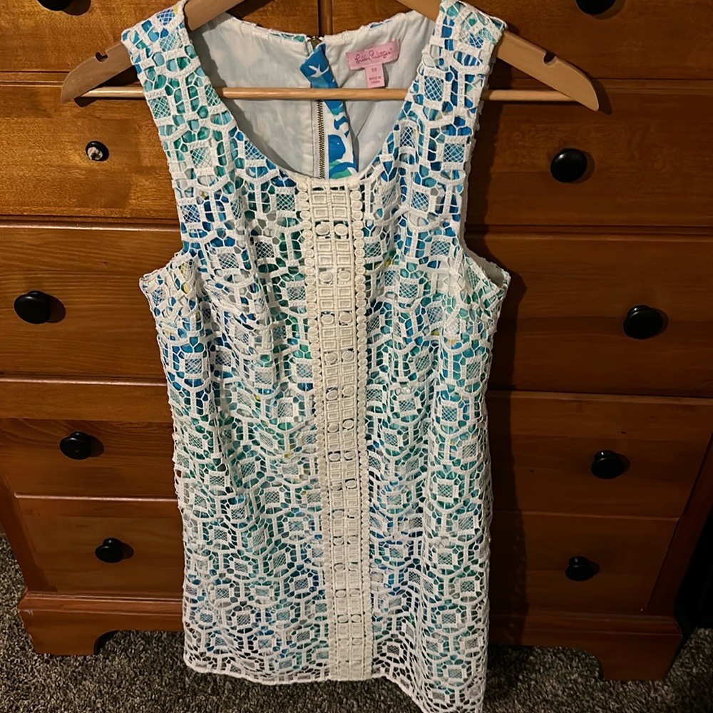Lilly Pulitzer Rosalie Lace Shift Dress